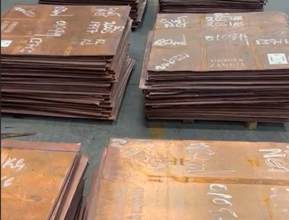 Copper Cathodes (99.99% Cu) | per Metric Tonne